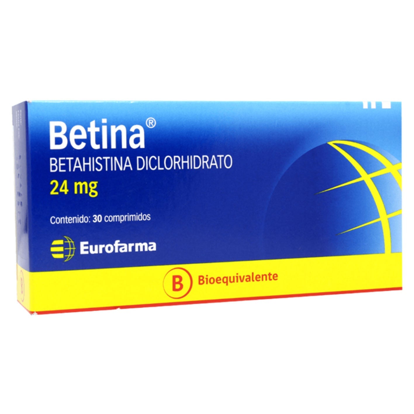 Betina Comprimidos 24mg - Farmacias Curie