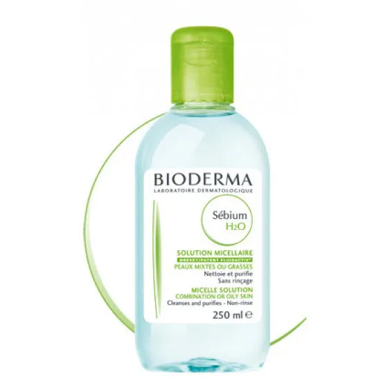 Agua Micelar Bioderma Sebium H2O - 250 ml - Farmacias Curie