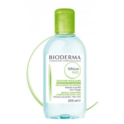 Agua Micelar Bioderma Sebium H2O - 250 ml - Farmacias Curie