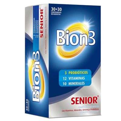 Pack Bion 3 Senior Comprimidos Recubiertos - Farmacias Curie