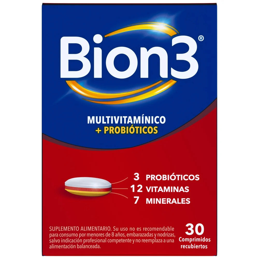 Bion 3 Comprimidos Recubiertos - Farmacias Curie