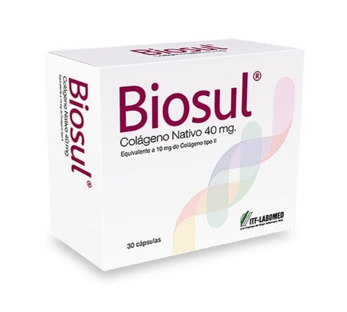 Biosul Colageno Nativo - 30 Cápsulas - Farmacias Curie