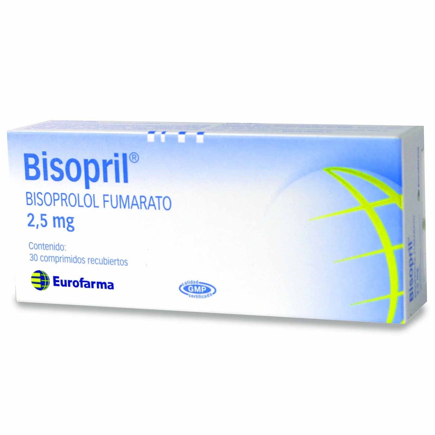 Bisopril 2,5mg - 30 Comprimidos Recubiertos - Farmacias Curie