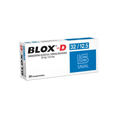 Blox-D Comprimidos 32/12,5 - Farmacias Curie