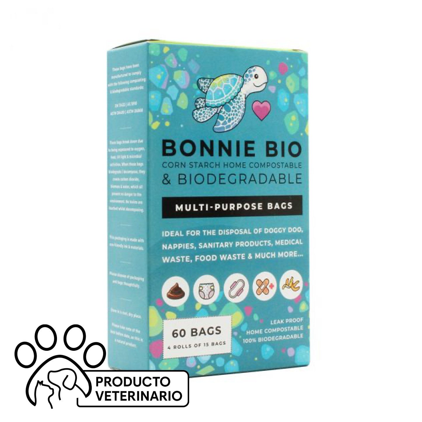 Bolsas Biodegradables Bonnie Bio - Farmacias Curie