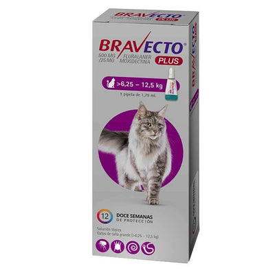 Bravecto Plus 6,25 a 12,5 kg - 1 Pipeta 1,79 mL
