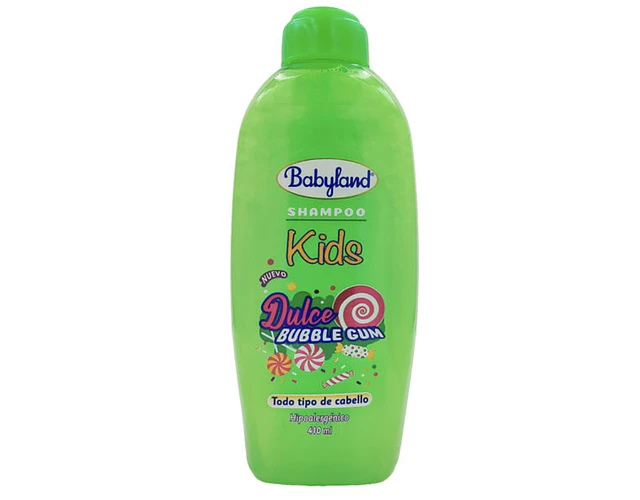 Shampoo Babyland Bubblegum - 270 ml - Farmacias Curie