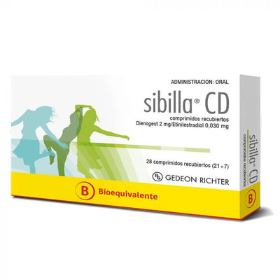 Sibilla CD Comprimidos Recubiertos - Farmacias Curie