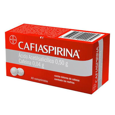 Cafiaspirina Comprimidos - Farmacias Curie