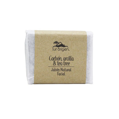 Katmandú Jabón Facial Carbón, Arcilla & Tea Tree - Farmacias Curie