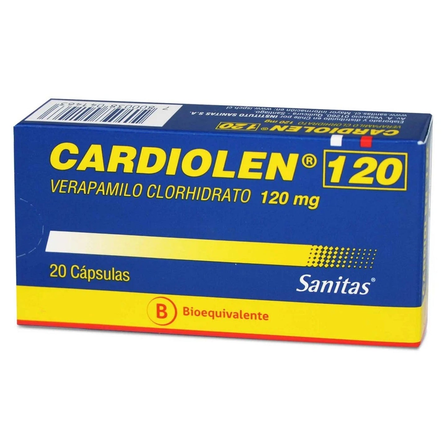 Cardiolen Cápsulas 120mg - Farmacias Curie