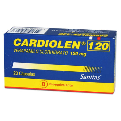 Cardiolen Cápsulas 120mg - Farmacias Curie