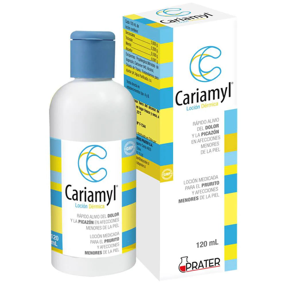 Cariamyl Loción Tópica - 120 ml - Farmacias Curie
