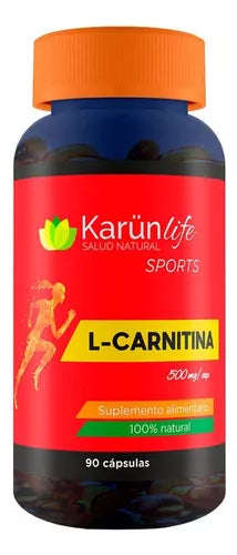 L-Carnitina 500mg - 60 cápsulas - Farmacias Curie