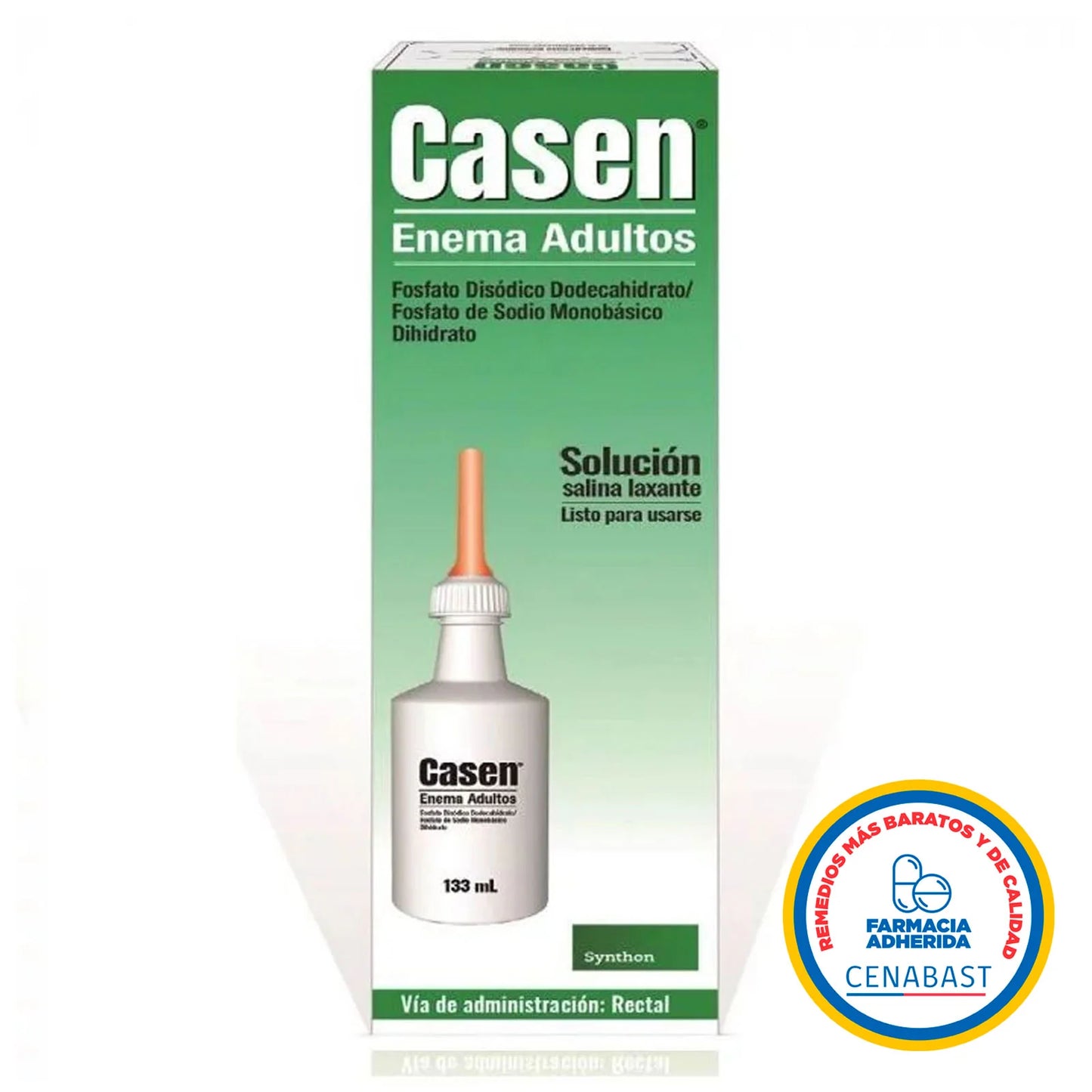 Casen Enema Adulto - Medicamento Cenabast - Farmacias Curie
