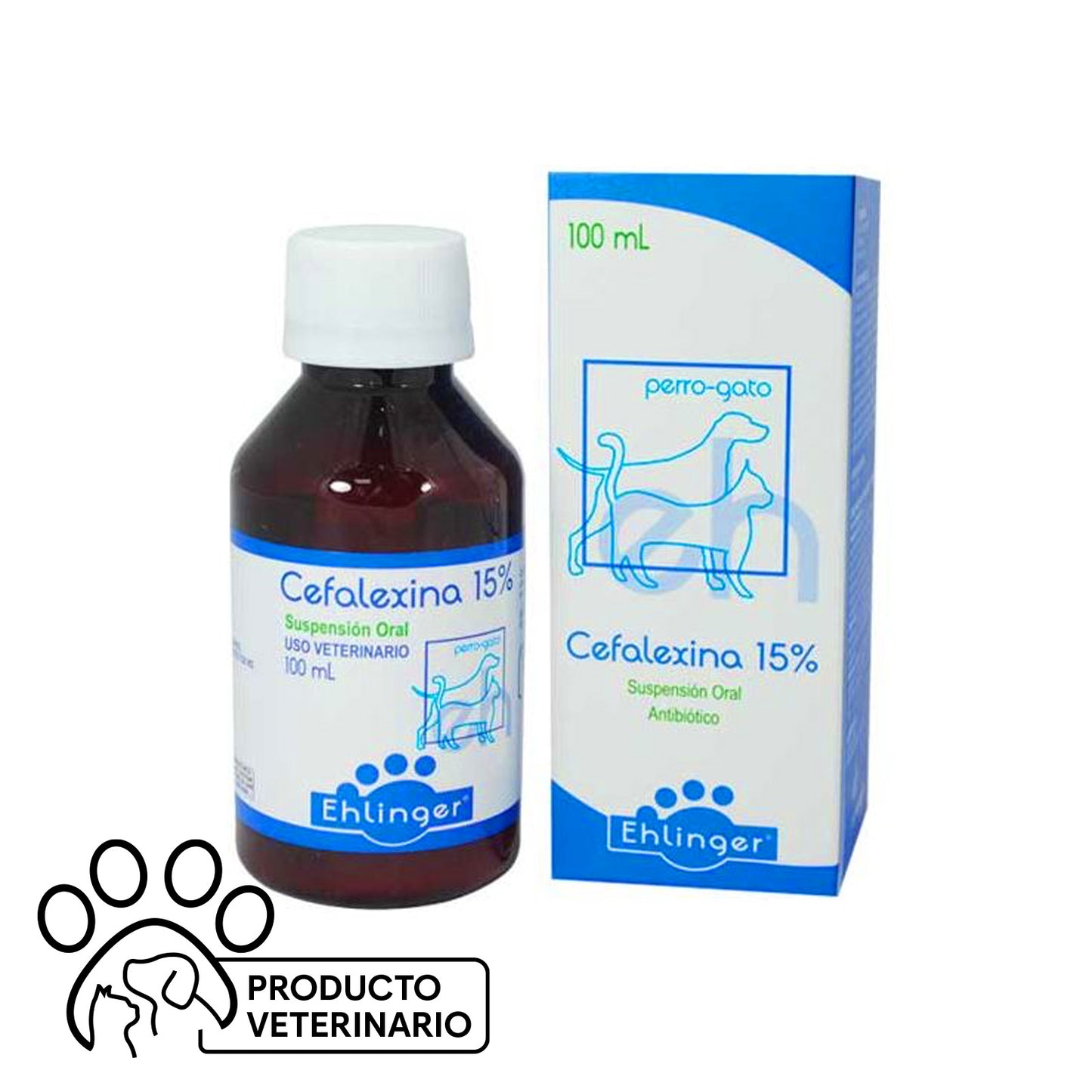 Cefalexina Suspensión Oral 15% - Farmacias Curie