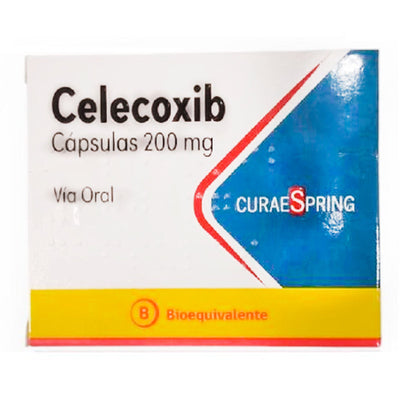 Celecoxib 200mg - 10 unidades - Farmacias Curie