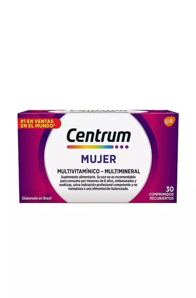Centrum Mujer - 30 Comprimidos - Farmacias Curie