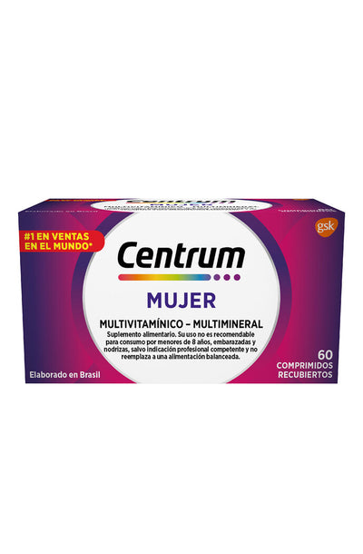 Centrum Mujer - 60 Comprimidos - Farmacias Curie