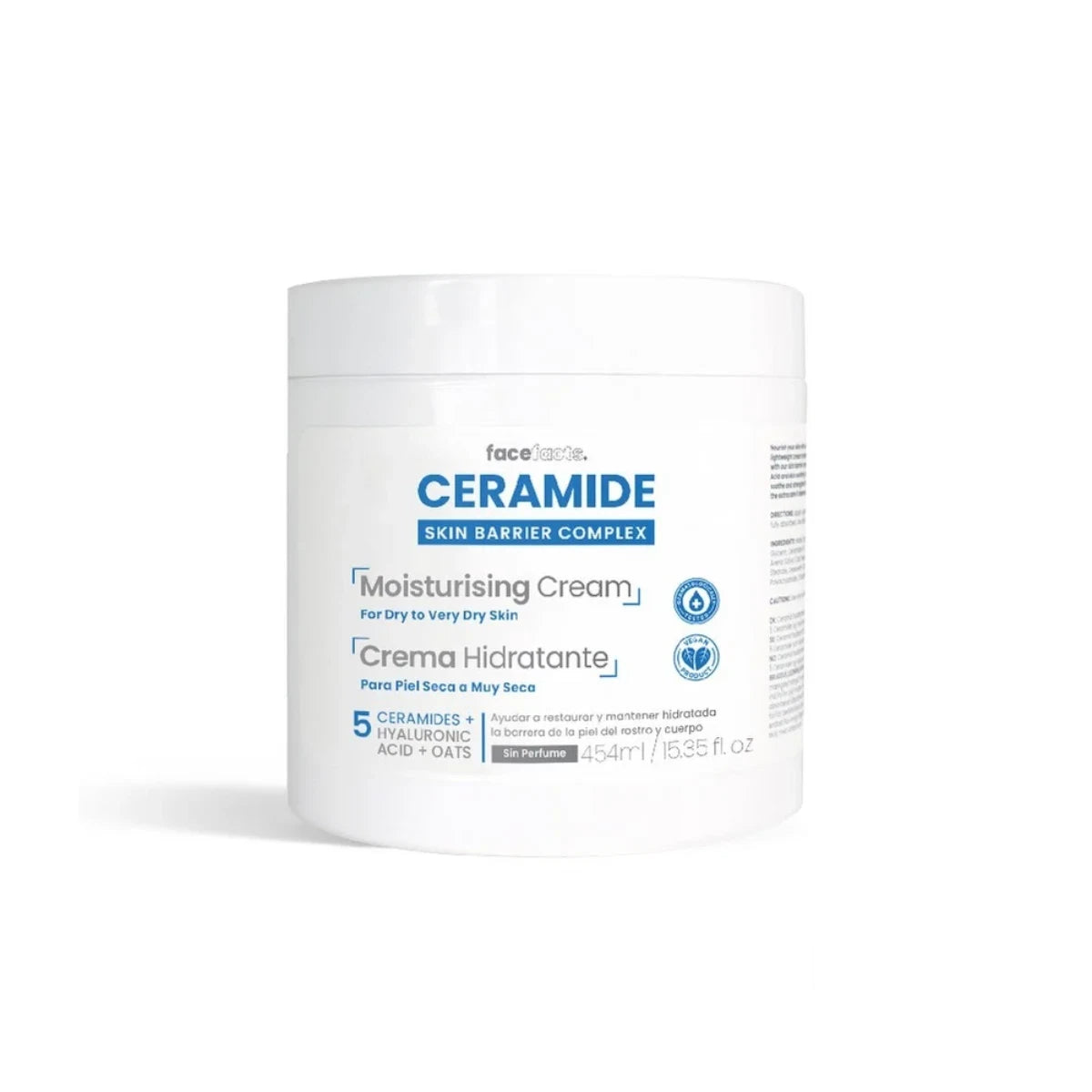 Ceramide Crema Hidratante 454 gramos - Farmacias Curie