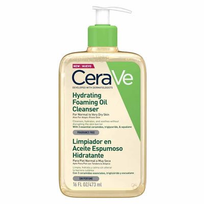 Cerave Limpiador en Aceite Espumoso Hidratante - Farmacias Curie