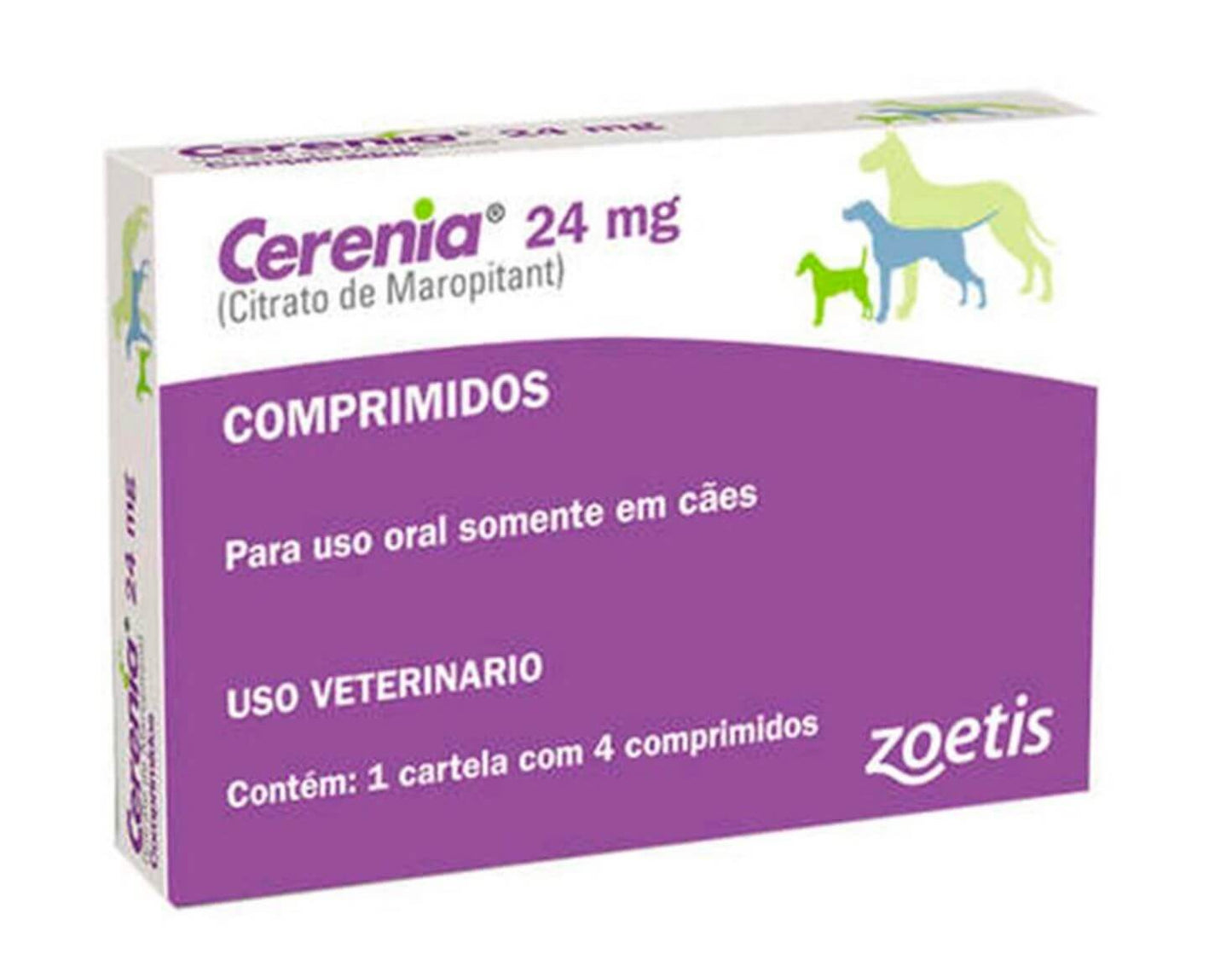 Cerenia 24mg - 4 Comprimidos - Farmacias Curie