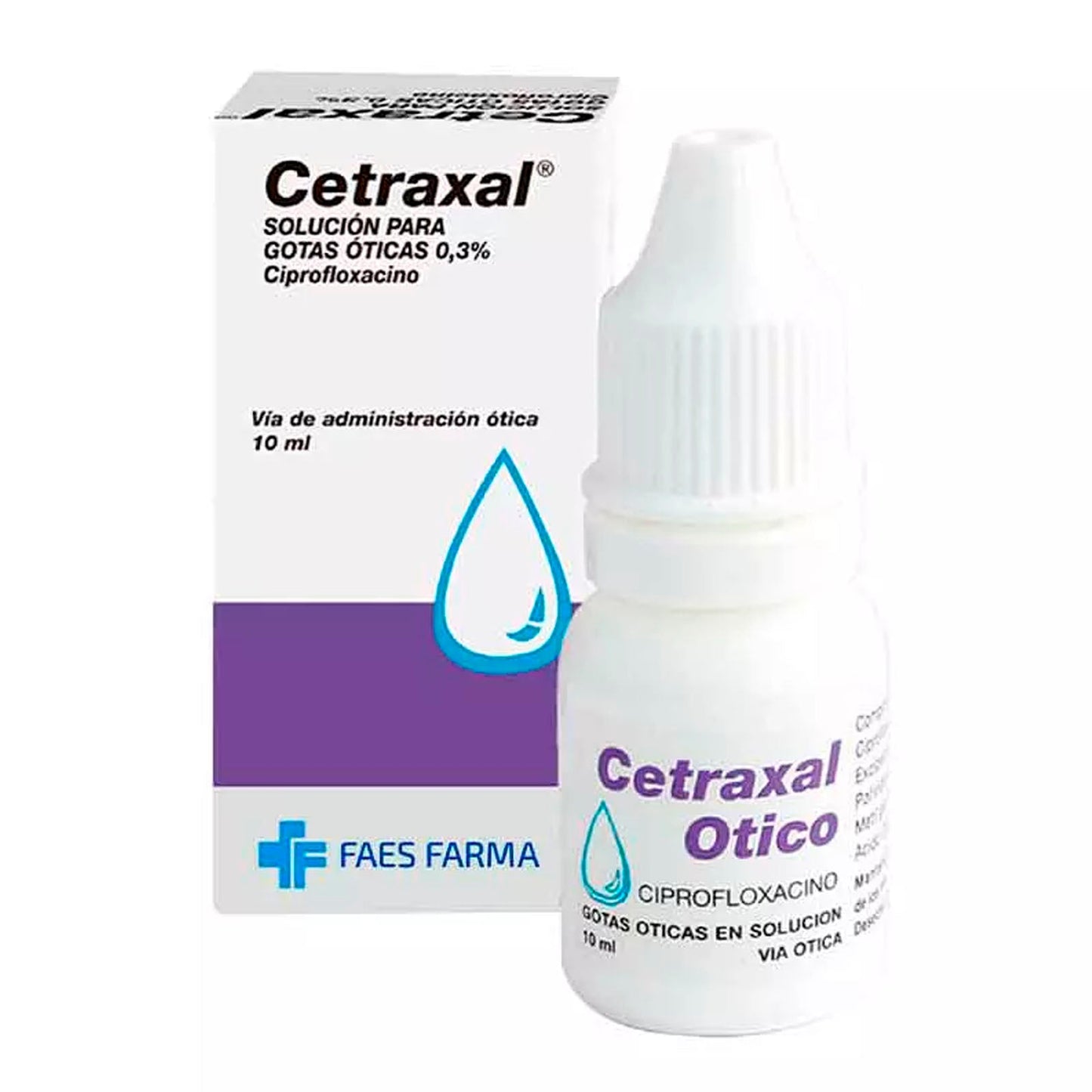 Cetraxal Gotas Óticas - Farmacias Curie