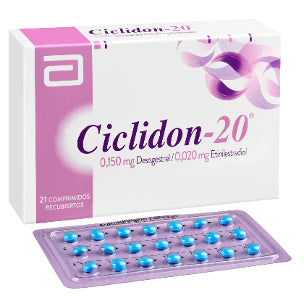 Ciclidon 20 Comprimidos Recubiertos - Farmacias Curie