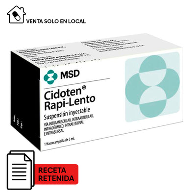 Cidoten Rapi-Lento Suspensión Inyectable - Farmacias Curie