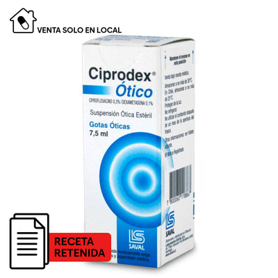 Ciprodex Solución Ótica - Farmacias Curie