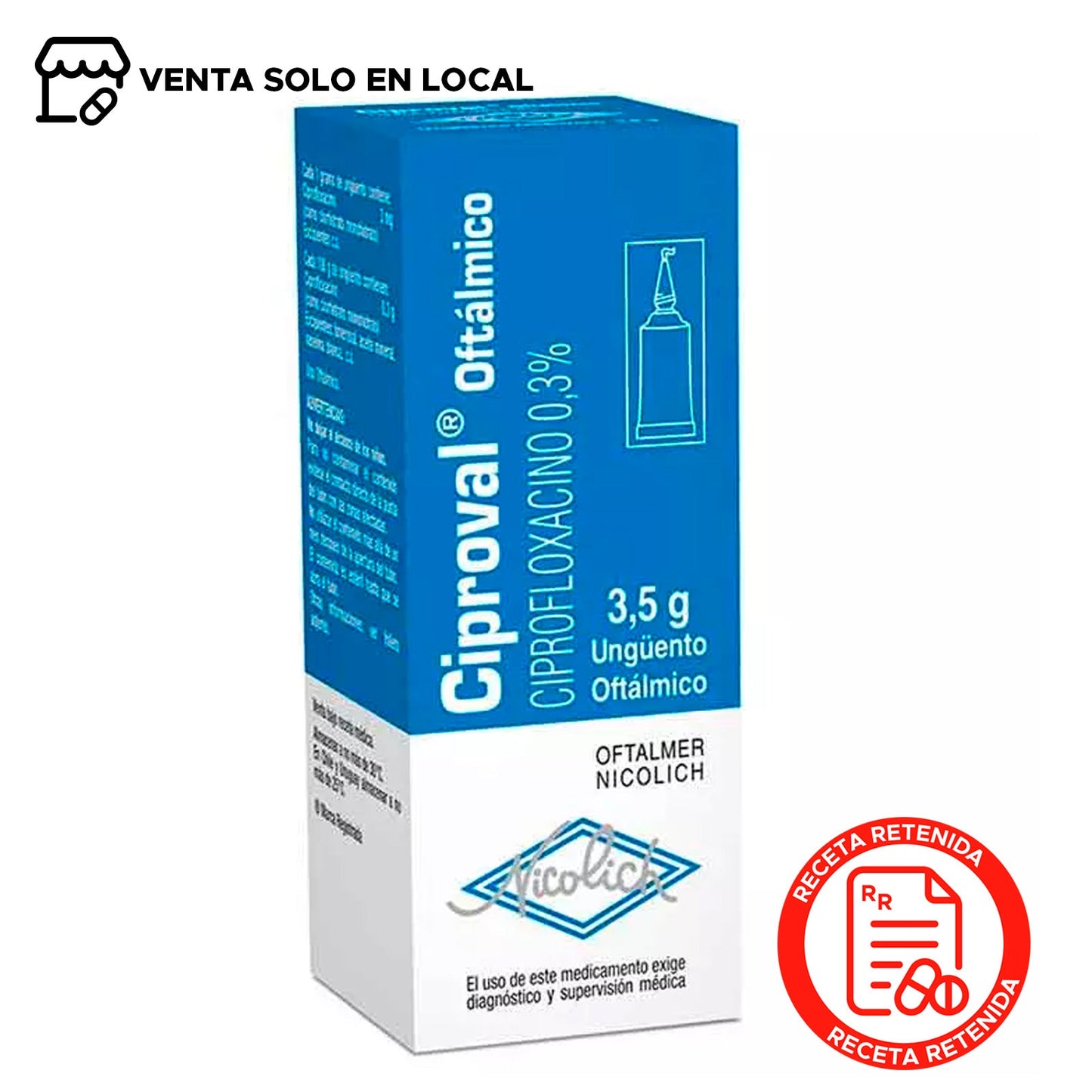 Ciproval Ungüento Oftálmico - Farmacias Curie