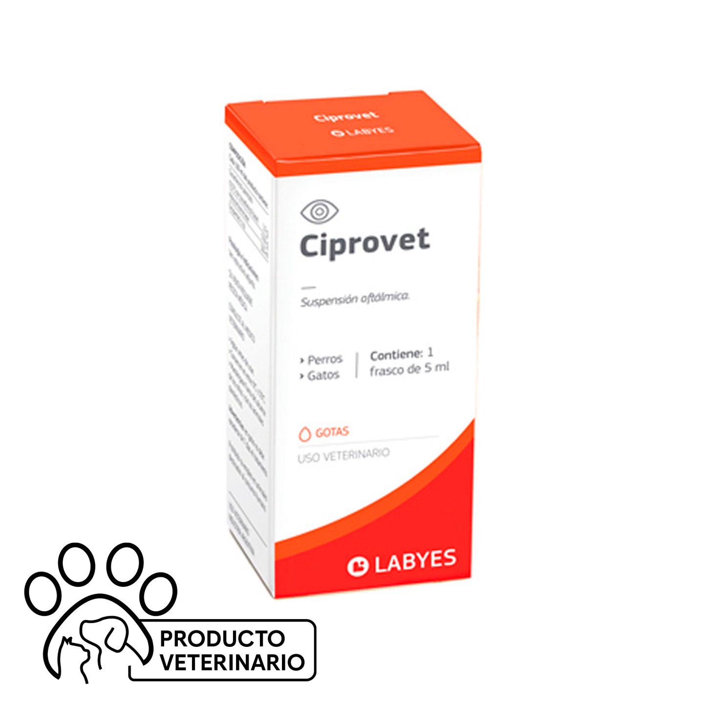 Ciprovet Solución Oftálmica - Farmacias Curie