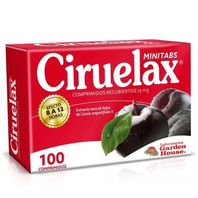 Ciruelax Minitabs - 100 unidades - Farmacias Curie