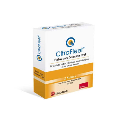 Citrafleet Polvo Para Solución Oral - 2 Sobres - Farmacias Curie