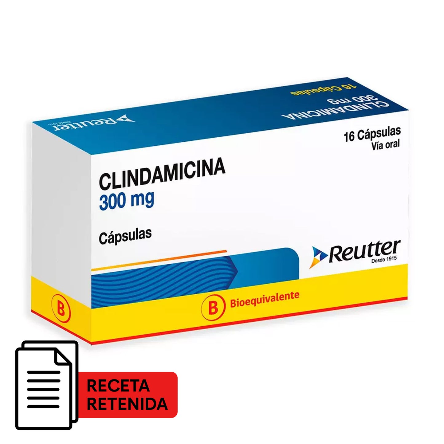 Clindamicina Cápsulas 300mg - Farmacias Curie