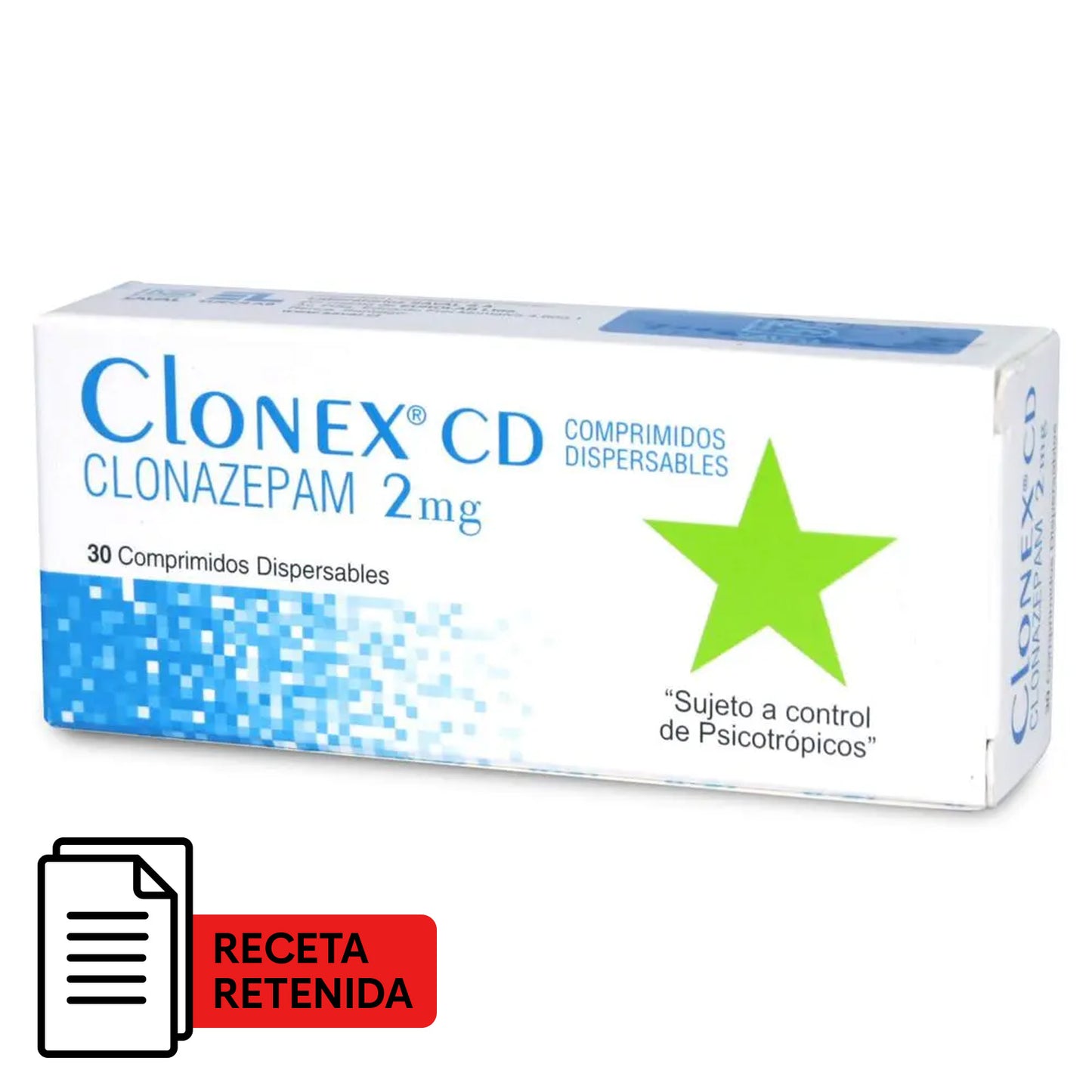 Clonex CD Comprimidos Dispersables 2mg - Farmacias Curie