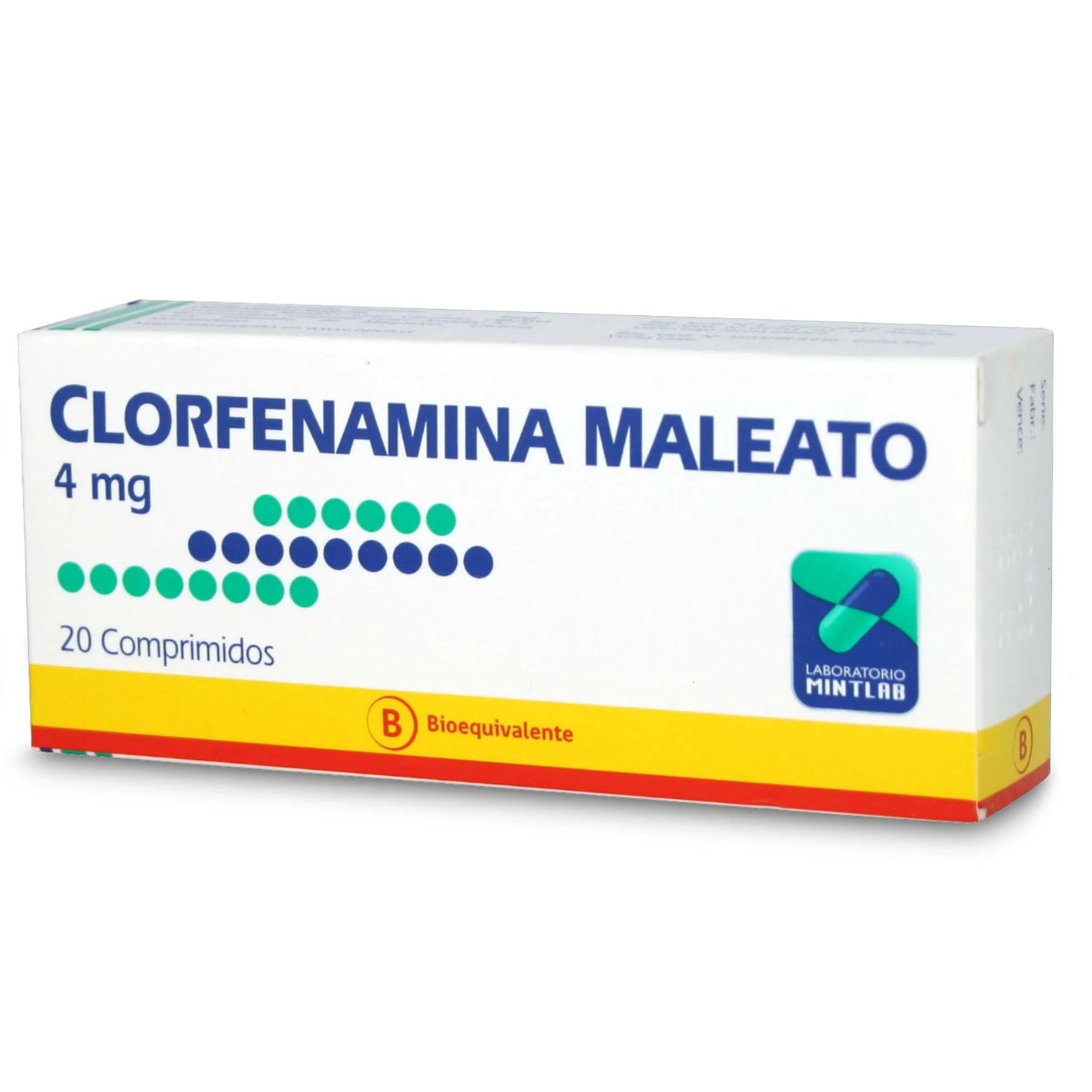 Clorfenamina Comprimidos 4mg - Farmacias Curie