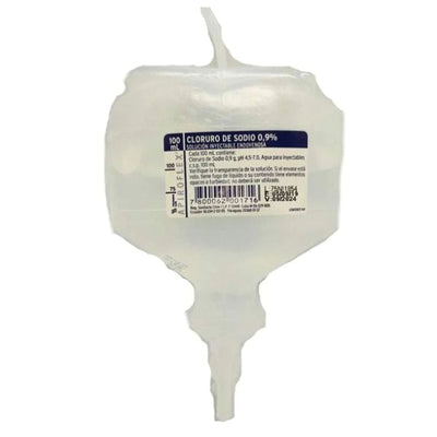 Cloruro de Sodio 0,9% - 100mL - Farmacias Curie