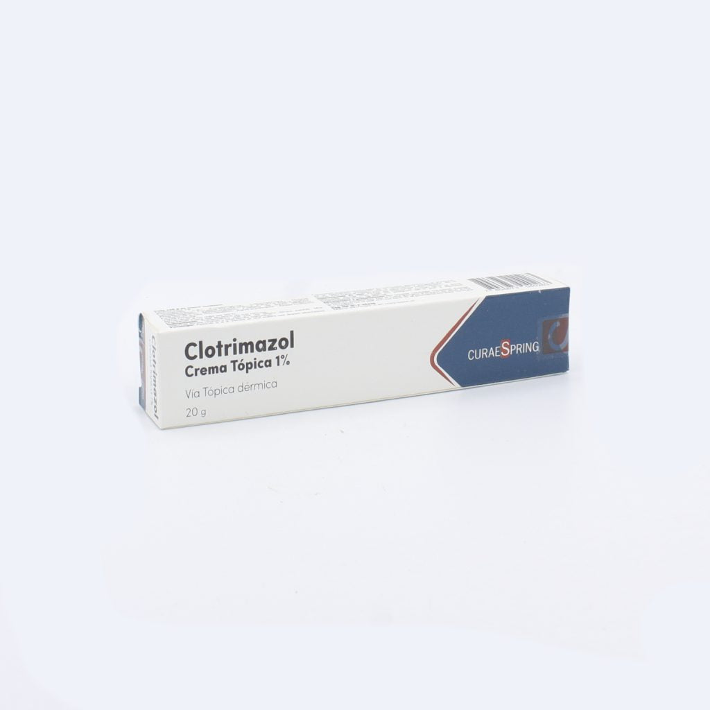 Clotrimazol 1% Crema Tópica - 20 Gramos - Farmacias Curie