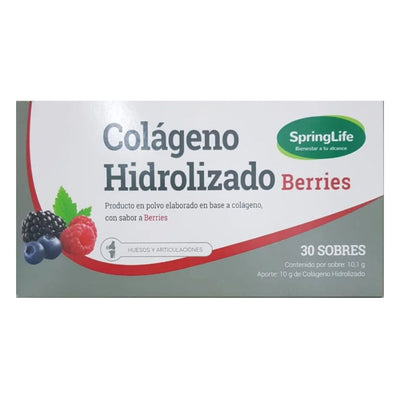 Colágeno Hidrolizado Berries Sobres - Farmacias Curie