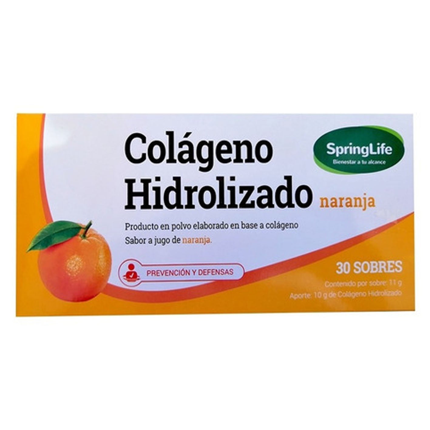 Colágeno Hidrolizado Naranja Sobres - Farmacias Curie