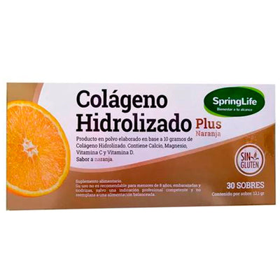 Colágeno Hidrolizado Plus Naranja Sobres - Farmacias Curie