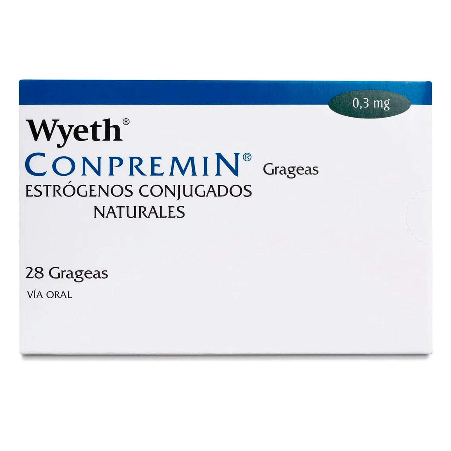 Conpremin Comprimidos Recubiertos 0,3mg - Farmacias Curie