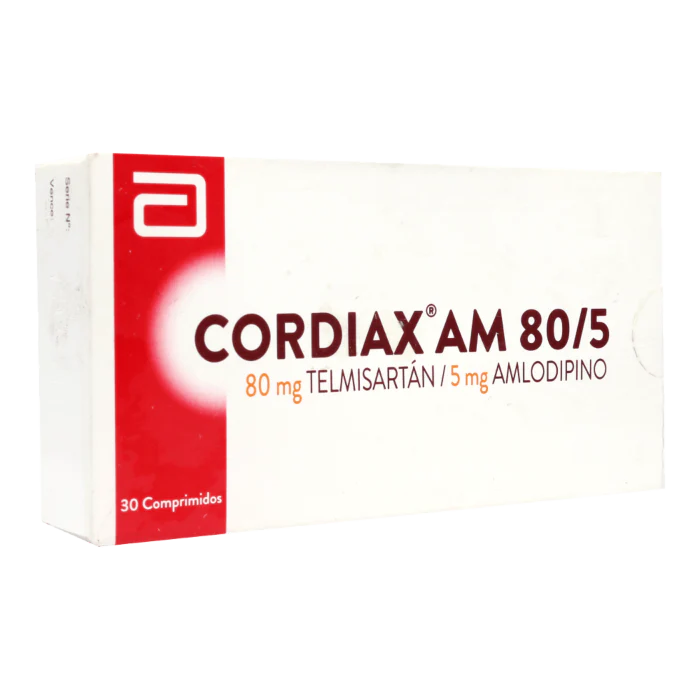 Cordiax AM 80/5 mg Comprimidos - Farmacias Curie