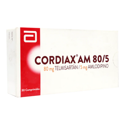 Cordiax AM 80/5 mg Comprimidos - Farmacias Curie