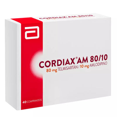 Cordiax Am 80/10 Comprimidos - Farmacias Curie