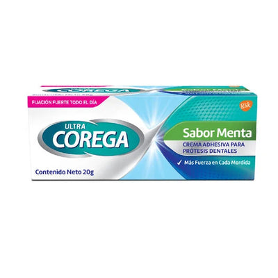Corega Crema Menta - 20 gramos - Farmacias Curie