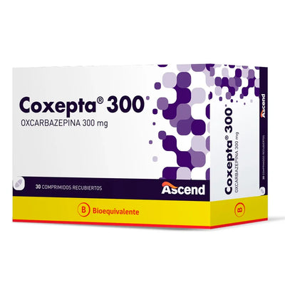 Coxepta 300mg - 30 Comprimidos Recubiertos - Farmacias Curie