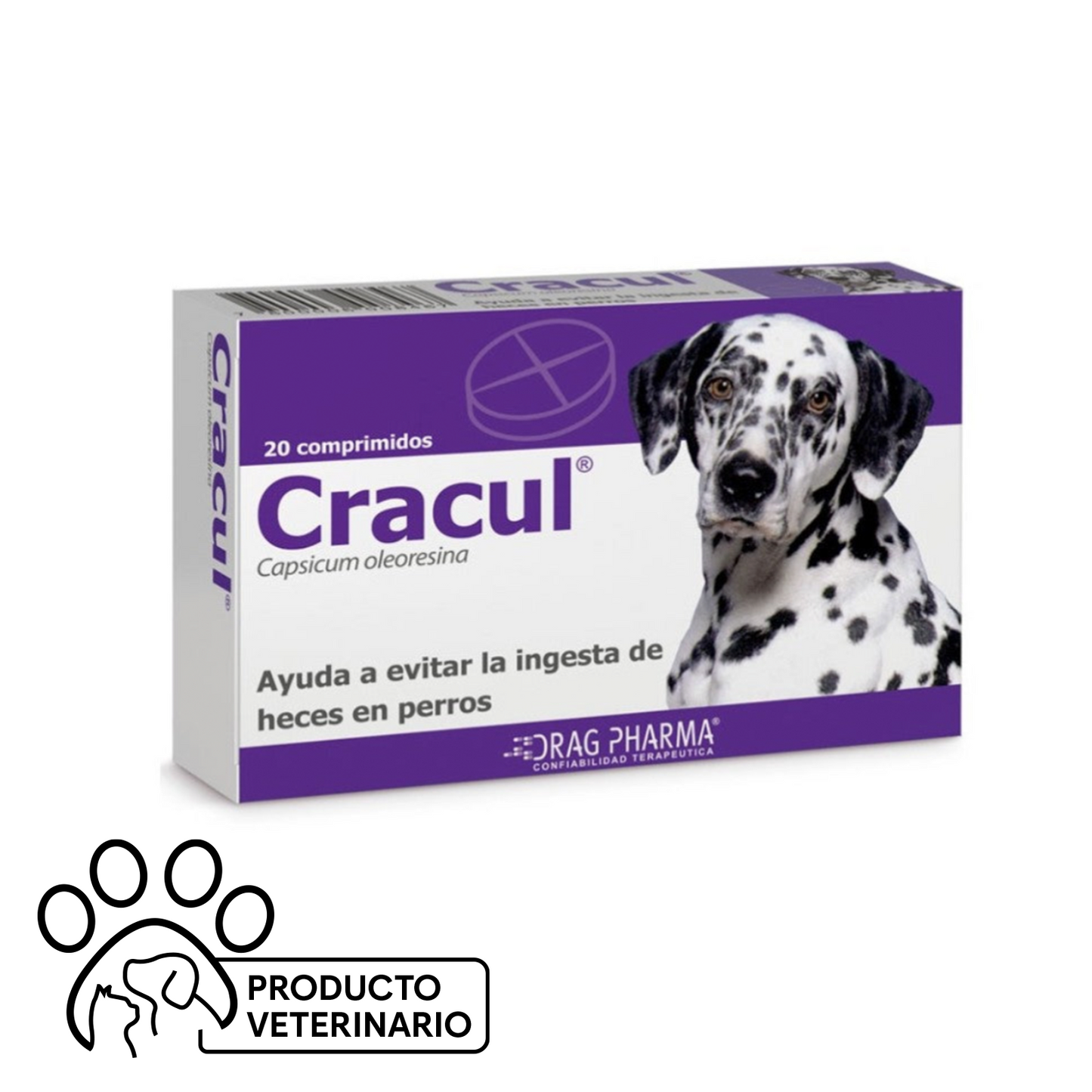 Cracul 20 Comprimidos - Farmacias Curie