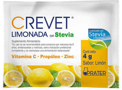 Crevet Limonada - Vitamina C+Propóleo+Zinc - Farmacias Curie